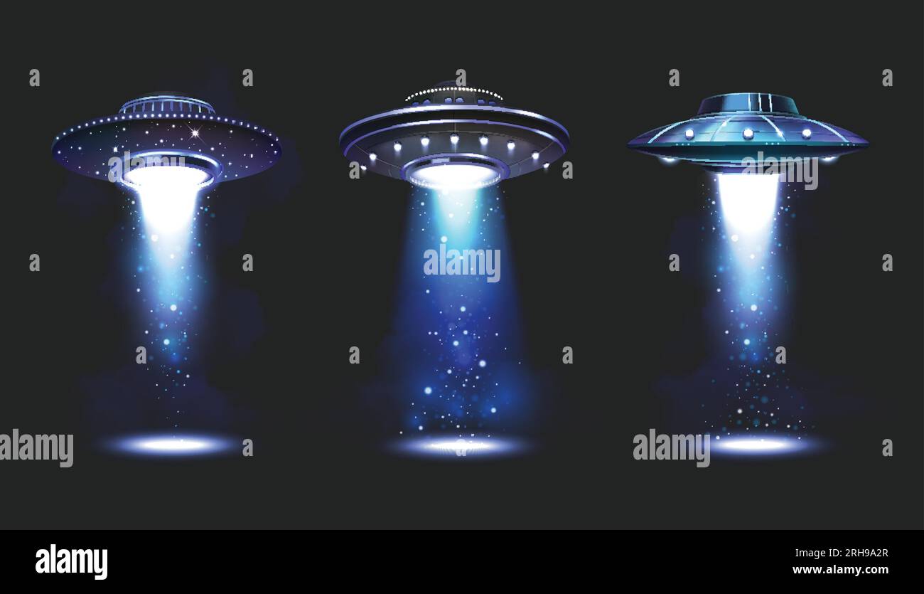 Flying saucers Stock Vector Images Alamy