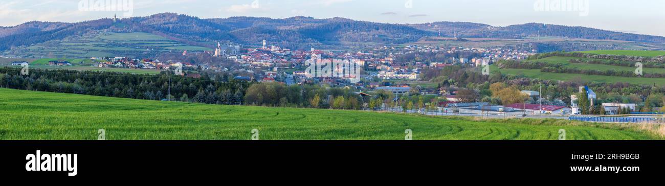 Levoca, Slovakia - May 05 2023: Levoca, a small town located in the northern part of Slovakia, in the Spis region Stock Photo