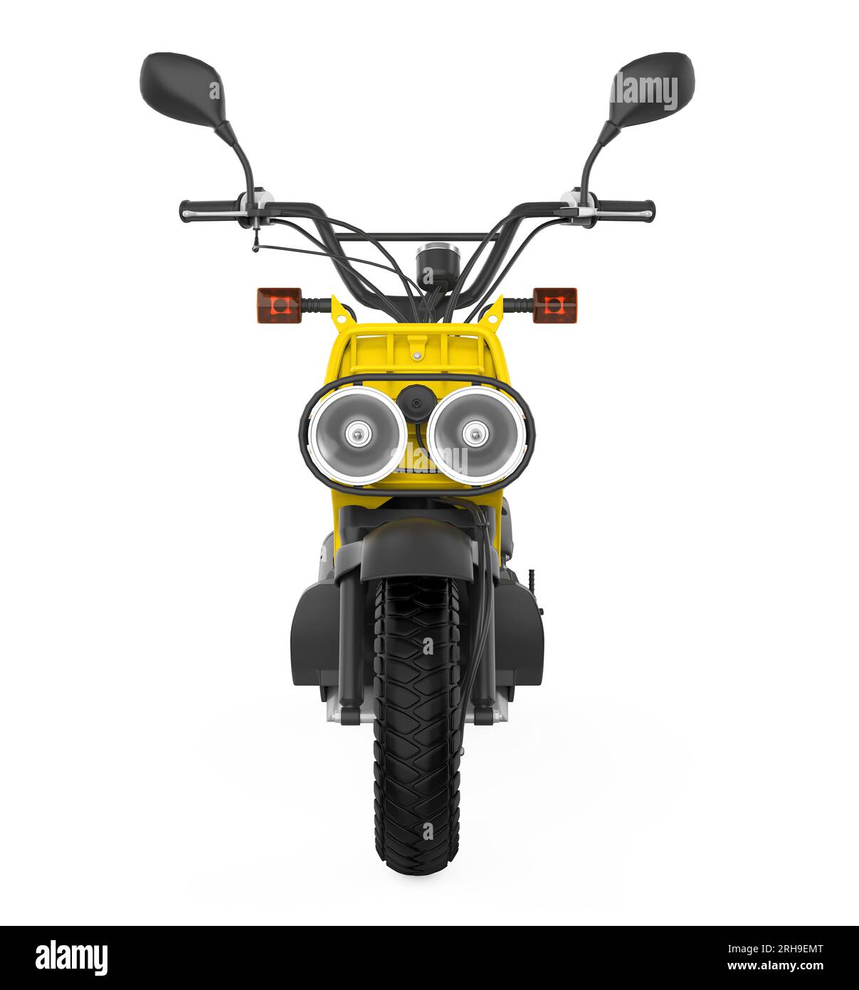 Scooter Motorcycle Isolated Stock Photo Alamy