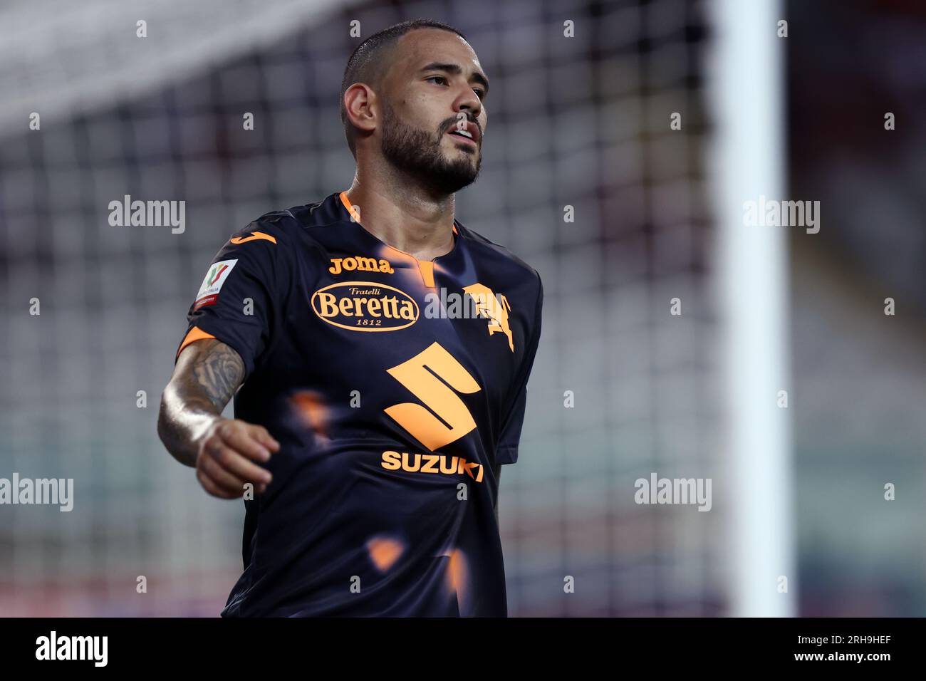 February 20, 2023, Torino, Piemonte, Italy: Olimpic Stadium Grande Torino,  20.02.23 Antonio Sanabria (9 Torino FC) celebrates the goal during the  Serie A match Torino FC v US Cremonese at Olimpic Stadium