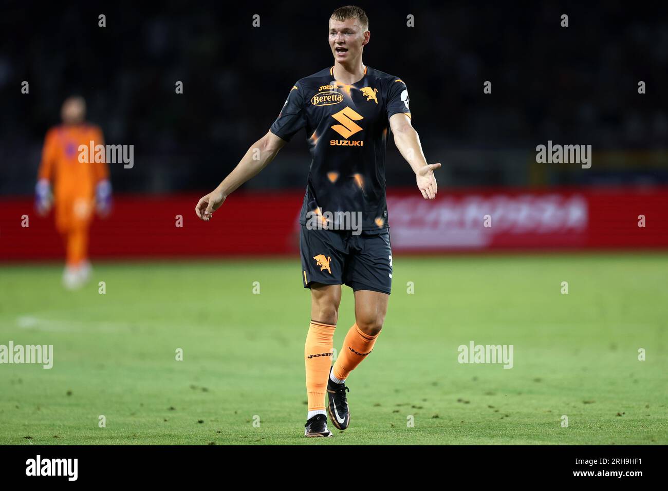 Torino, Italy. 24th Sep, 2023. September 24, 2023, Torino, Piemonte, Italy:  Olimpic Stadium Grande Torino, 24.09.23 Adrien Tameze (61 Torino FC) during  the Serie A match Torino FC v AS Roma at