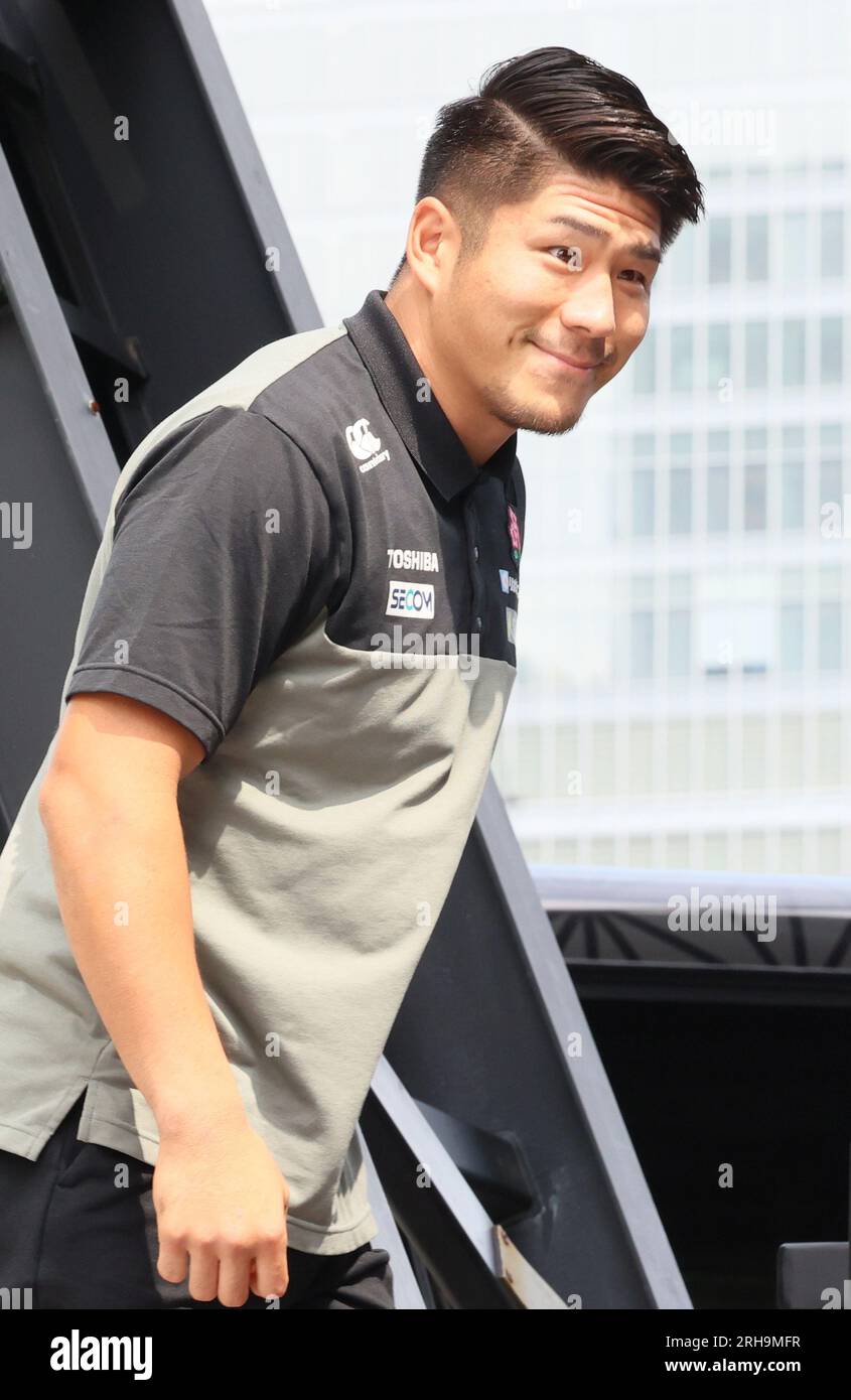 Tokyo, Japan. 15th Aug, 2023. Japan's rugby national team fly half ...