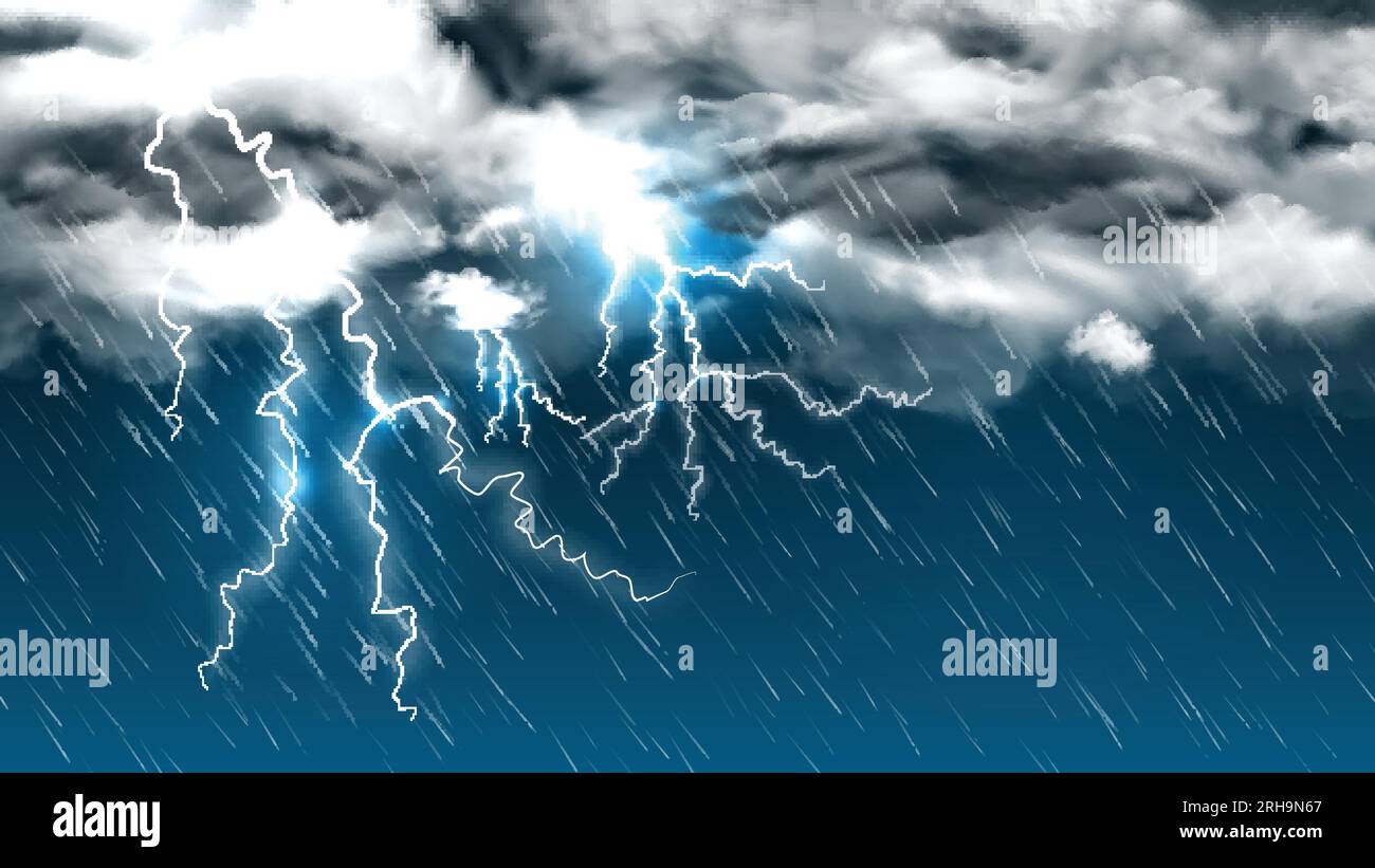 Flash rain showers Stock Vector Images Alamy