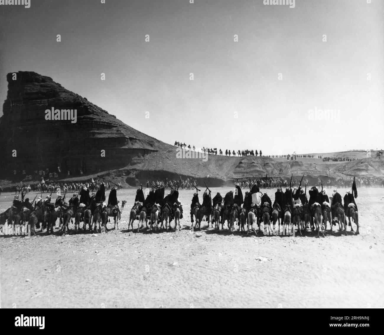 Arab Warriors mounted on Camels in LAWRENCE OF ARABIA 1962 director ...