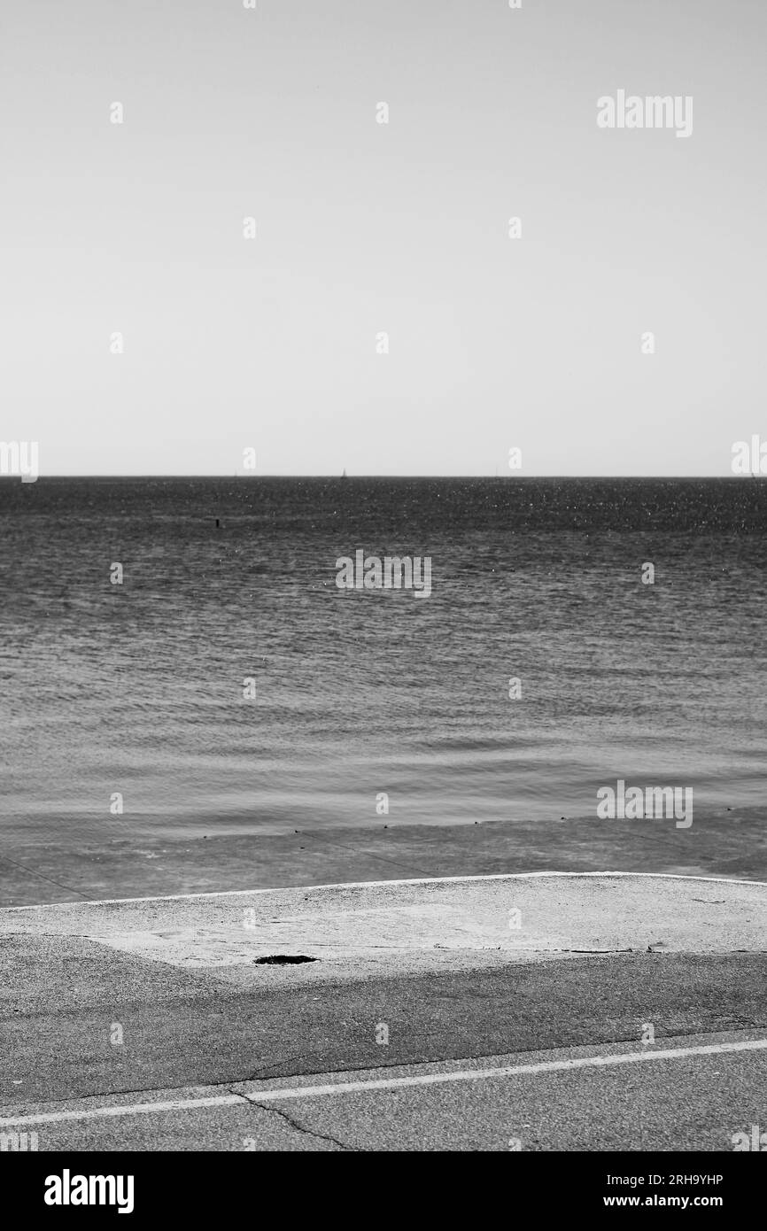 Simple sky view Black and White Stock Photos & Images - Alamy