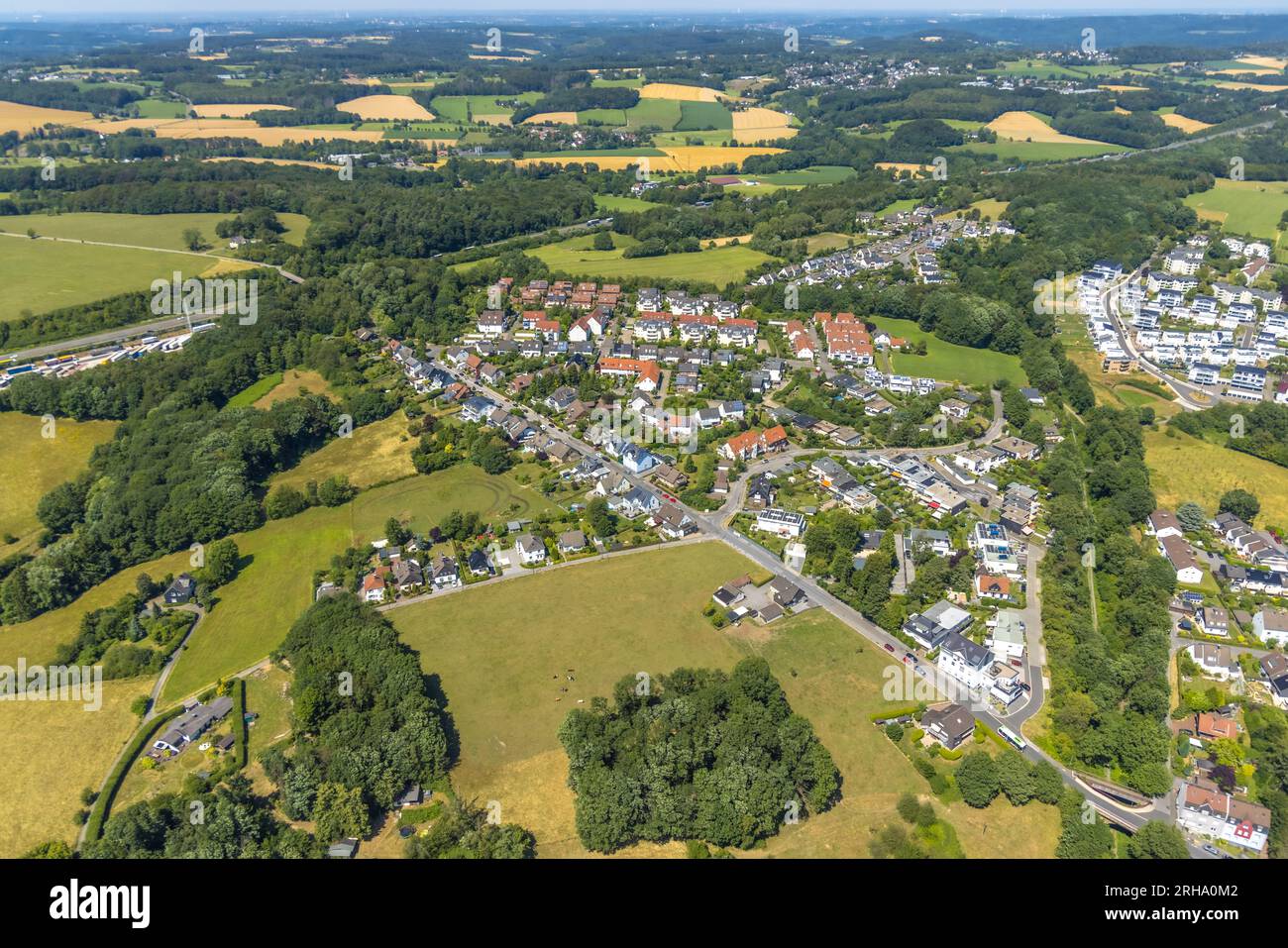 Village view klostermark hi-res stock photography and images - Alamy