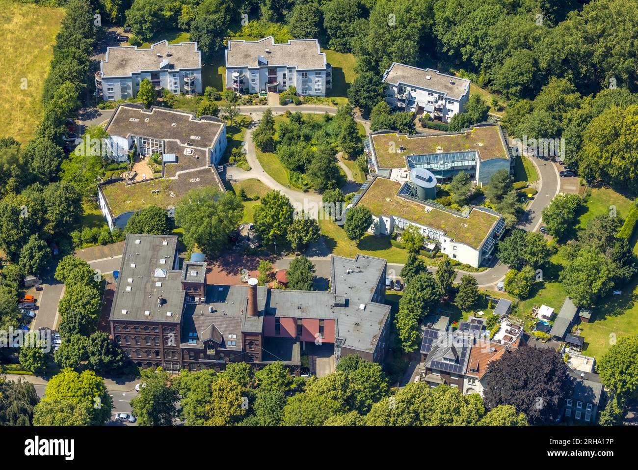 Village residential and meeting center at hagebolling hires stock