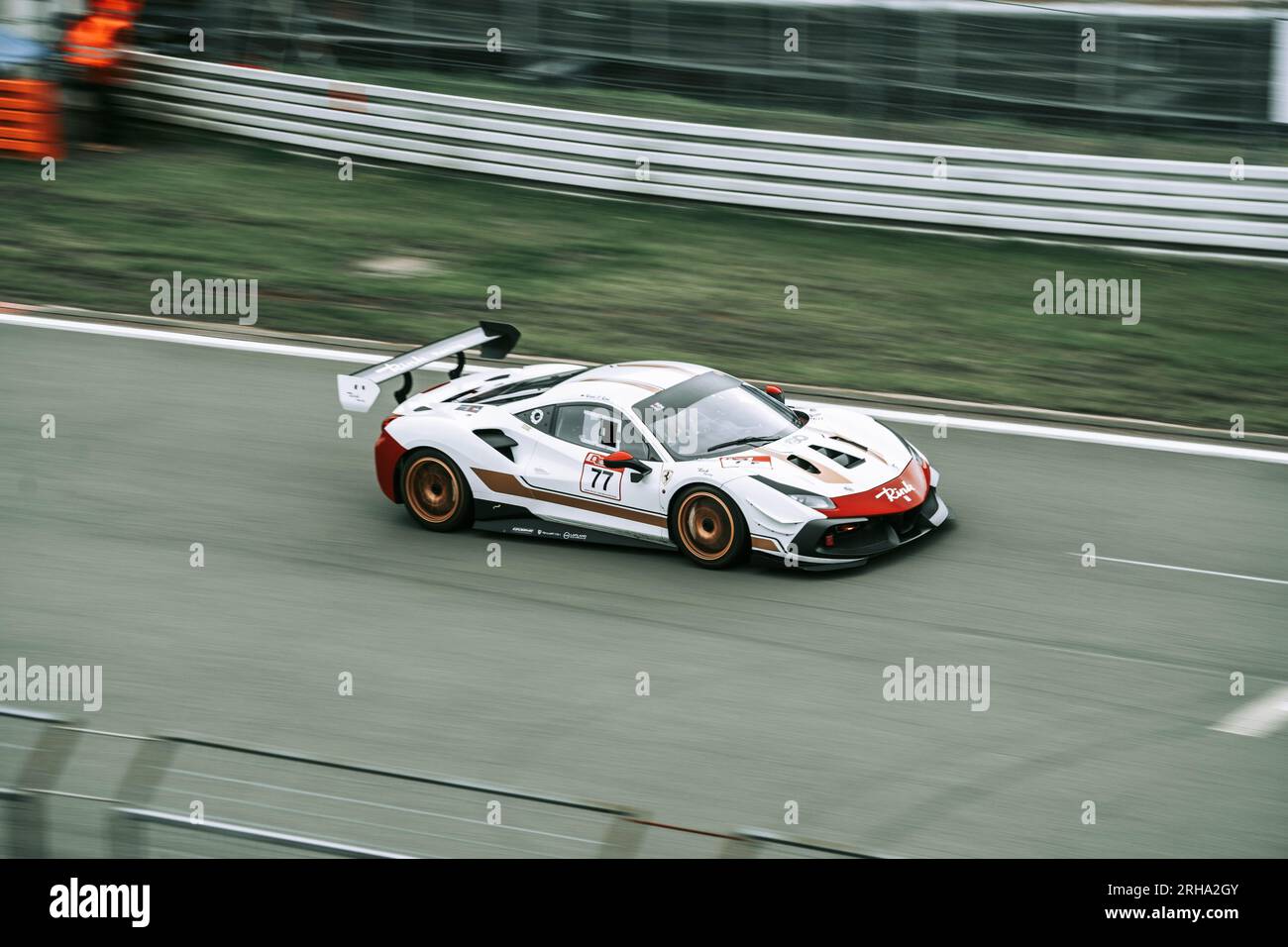 Beautiful race cars on the Nürburgring Stock Photo - Alamy