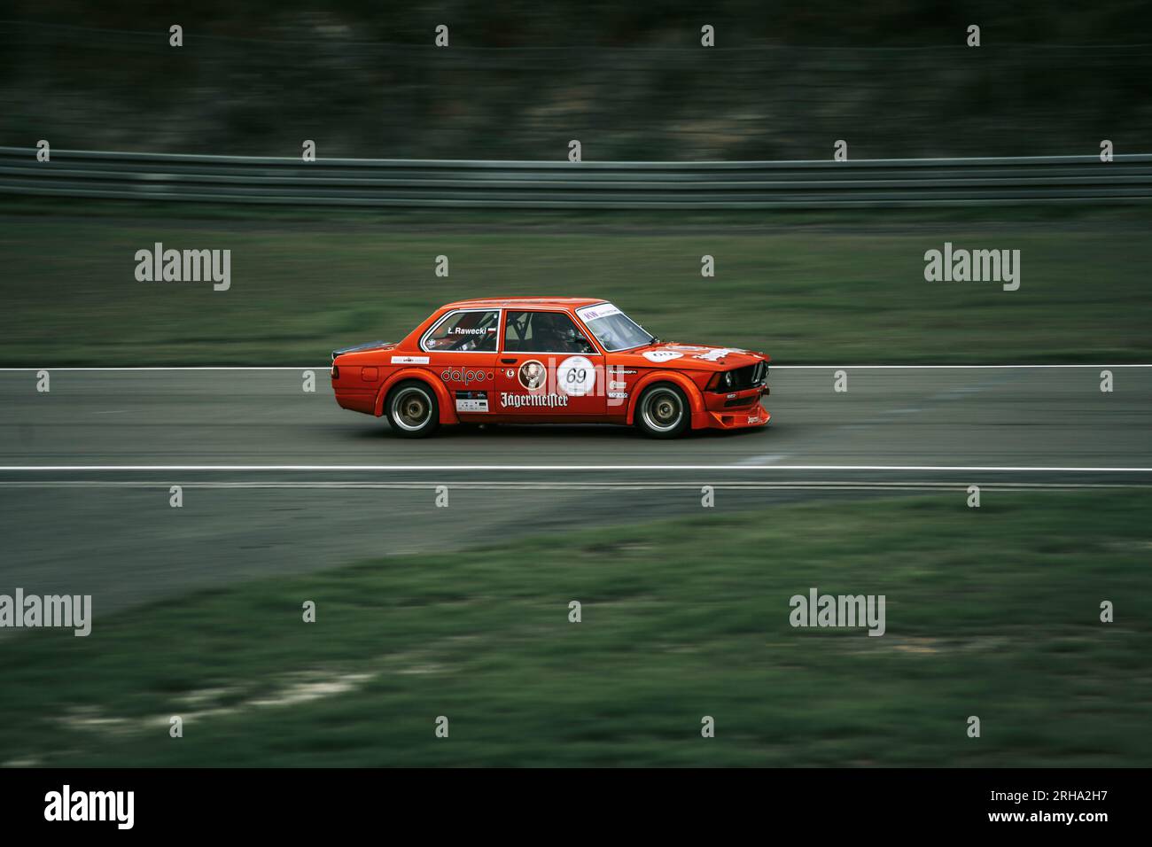 Beautiful race cars on the Nürburgring Stock Photo - Alamy