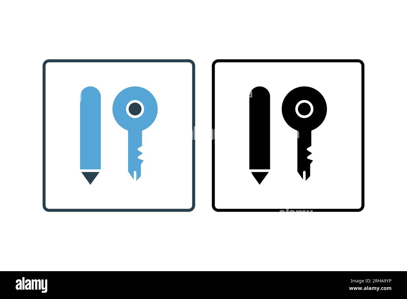 Keyword icon. Icon related to Search Engine Optimization. suitable for web site design, app, user interfaces. solid icon style. Simple vector design e Stock Vector