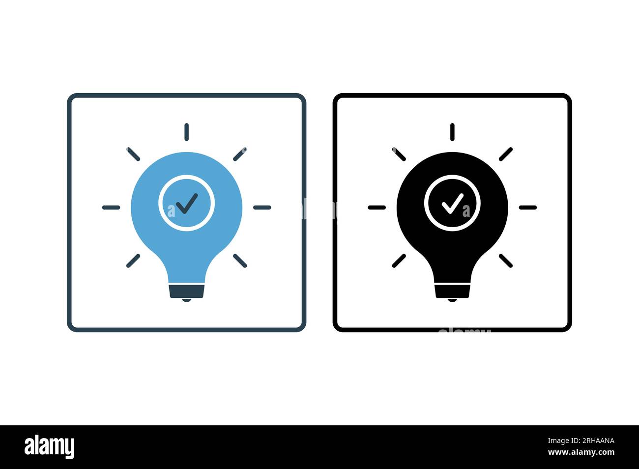 Creativity icon. Icon related to Search Engine Optimization. suitable for web site design, app, user interfaces. solid icon style. Simple vector desig Stock Vector