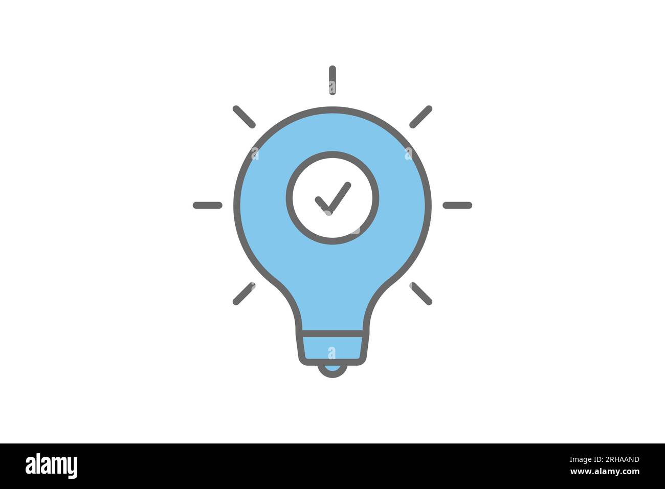 Creativity icon. Icon related to Search Engine Optimization. suitable for web site design, app, user interfaces. flat line icon style. Simple vector d Stock Vector