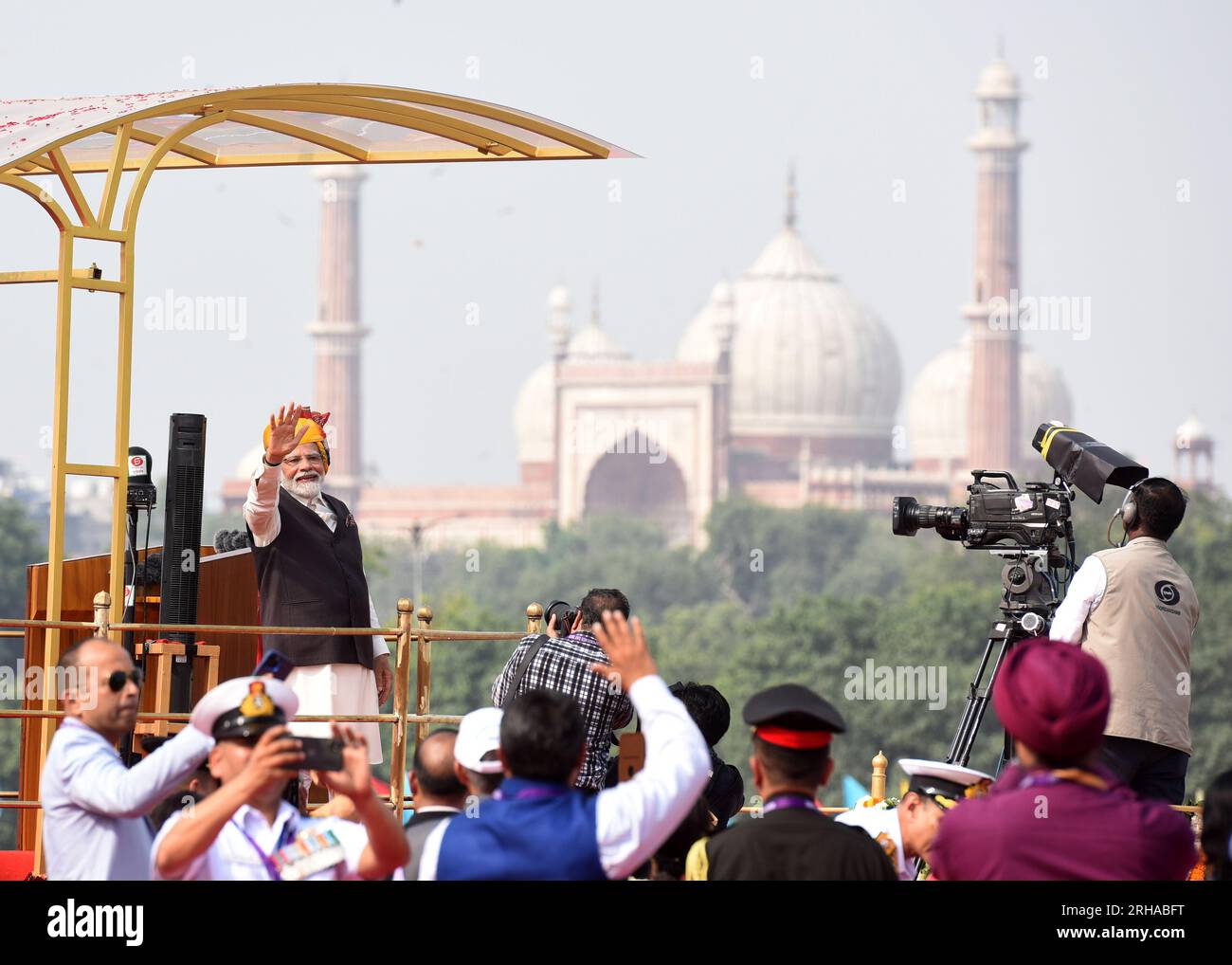 independence day function delhi