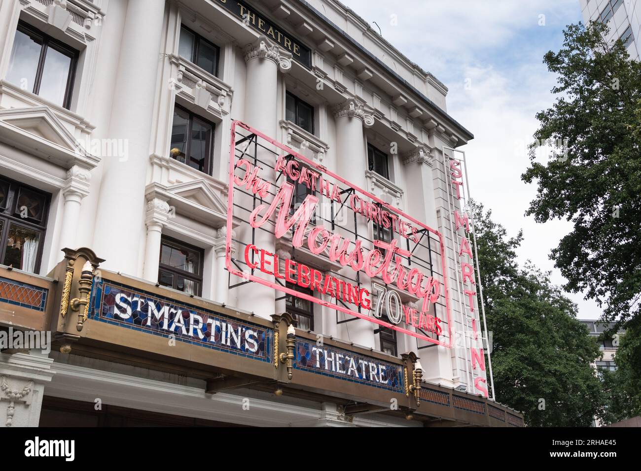 Agatha Christie's The Mousetrap at St Martin's Theatre, West Street ...
