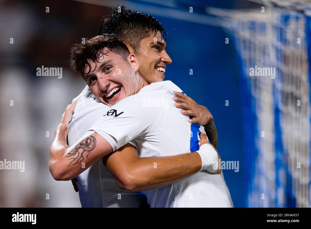 Giacomo Stabile of FC Internazionale celebrates with Joaquin