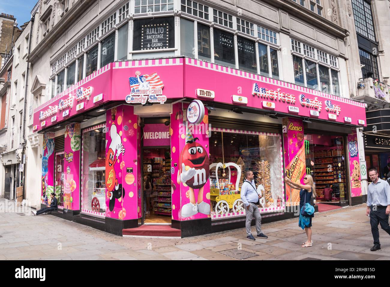 American Candy Shop, Coventry Street, Central London, W1, England, U.K Stock Photo Alamy