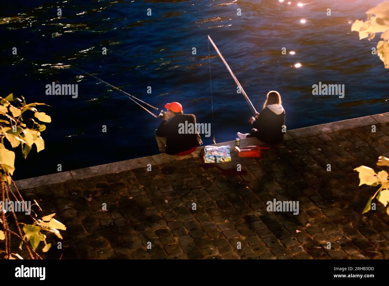 Fishing pole with sinker hi-res stock photography and images - Alamy