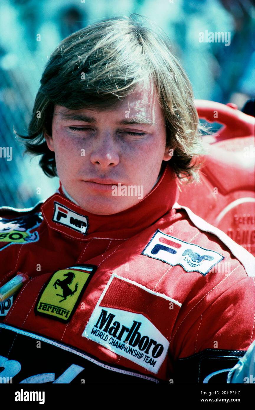 Didier Pironi. 1981 United States Grand Prix West Stock Photo Alamy