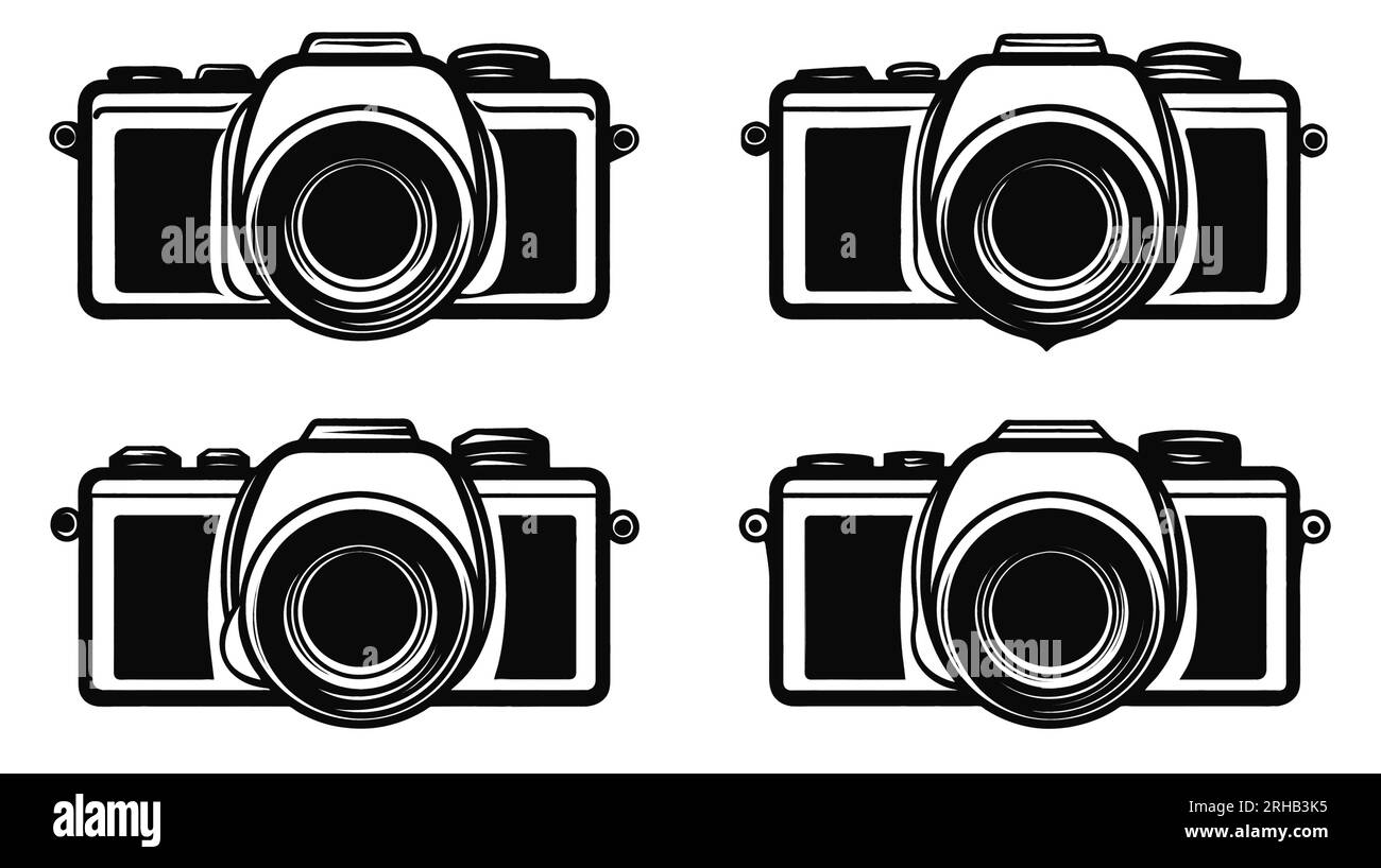 Retro camera vector art Stock Vector Image & Art Alamy
