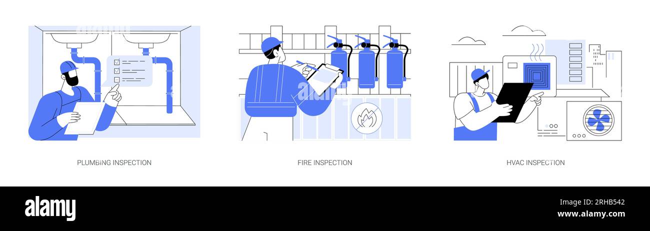 Extinguisher inspection Stock Vector Images - Alamy
