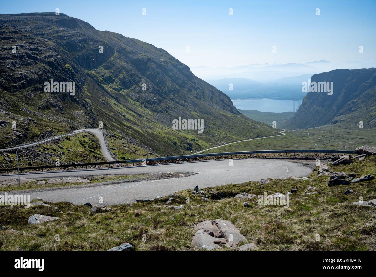 Bealach na Ba Viewpoint Strathcarron on the NC500 or North Coast 500