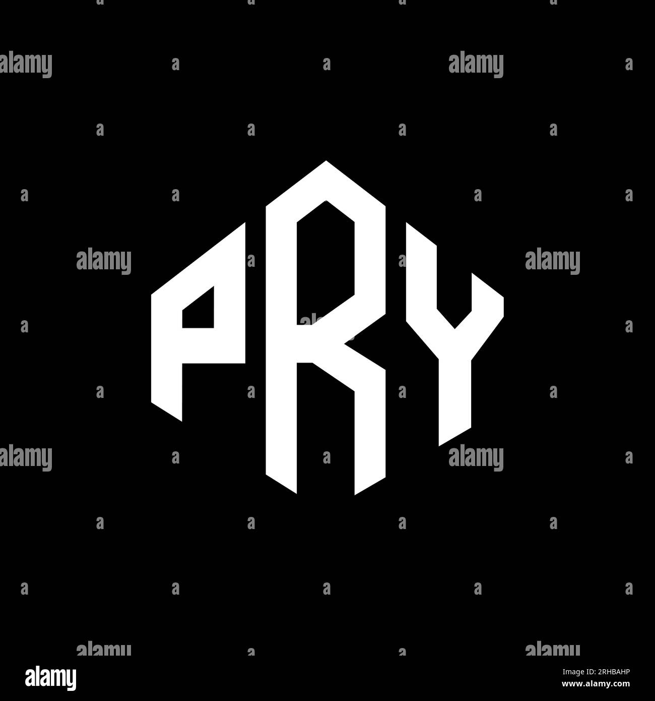 Pry monogram Stock Vector Images - Alamy