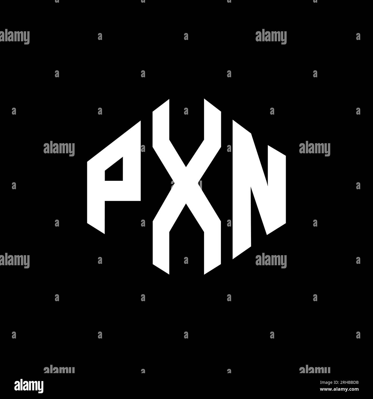 Pxn logo design hires stock photography and images Alamy