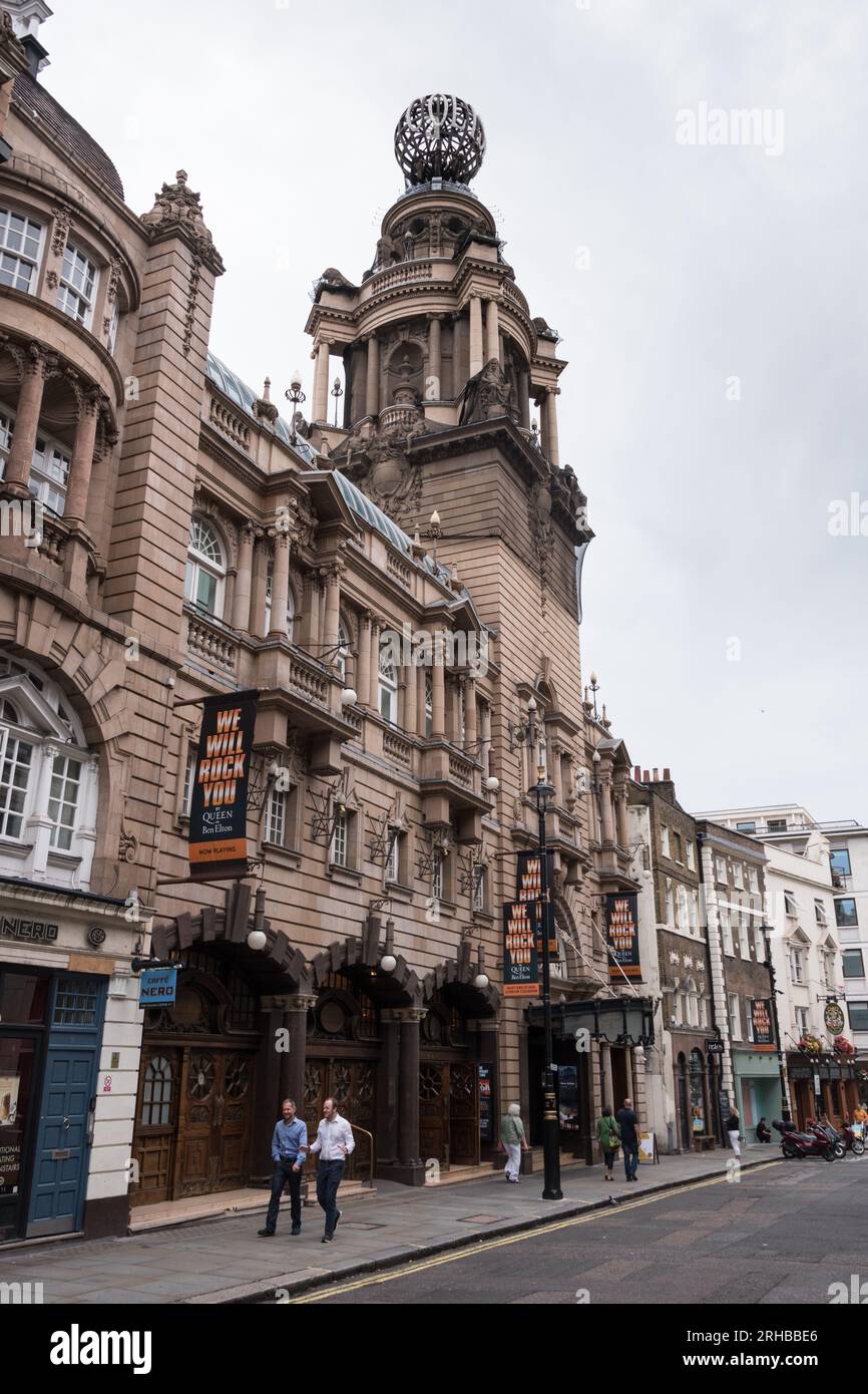 Queen's We will Rock You, at the London Coliseum, St Martin's Lane