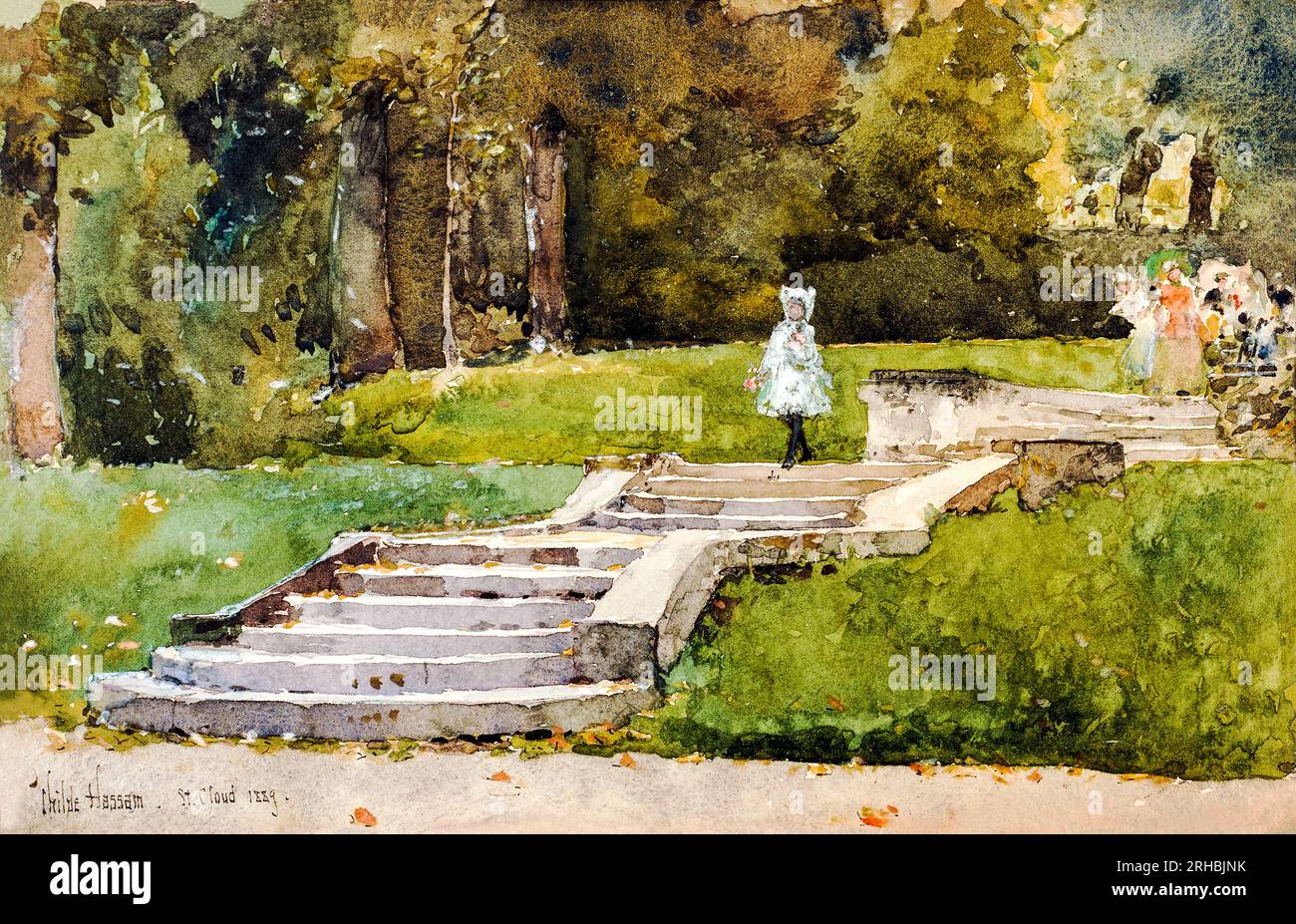 SaintCloud by Frederick Childe Hassam. Original from The Art Institute