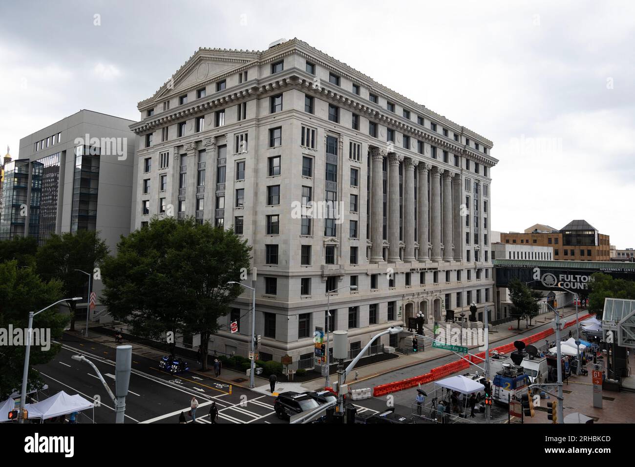 Fulton county courthouse hi-res stock photography and images - Alamy