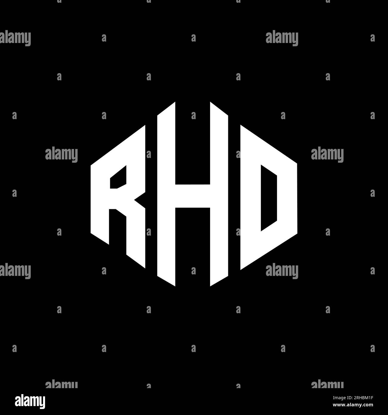 White Rho Letter Rho logo hi-res stock photography and images - Alamy