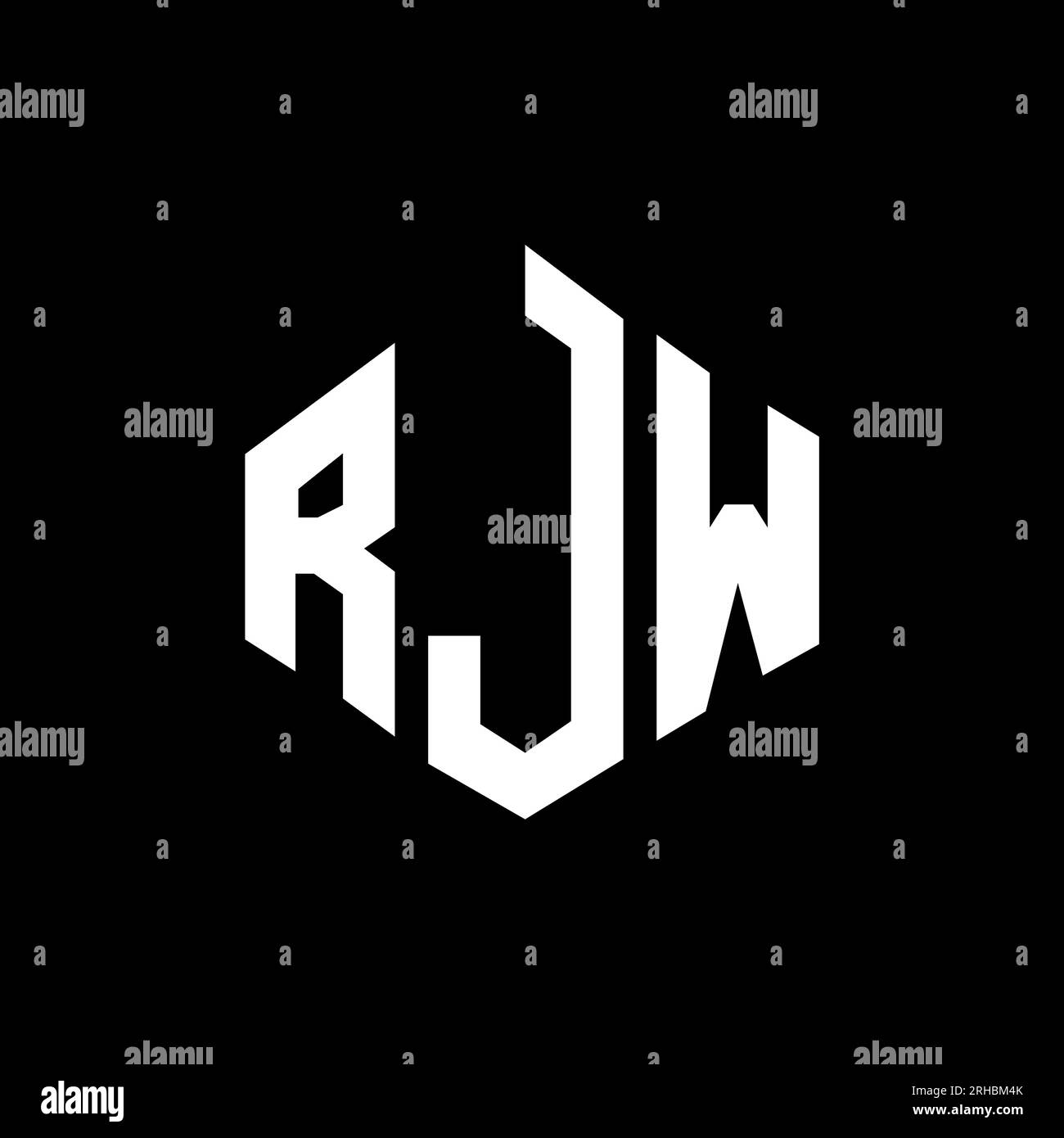 Rjw logo design hi-res stock photography and images - Alamy