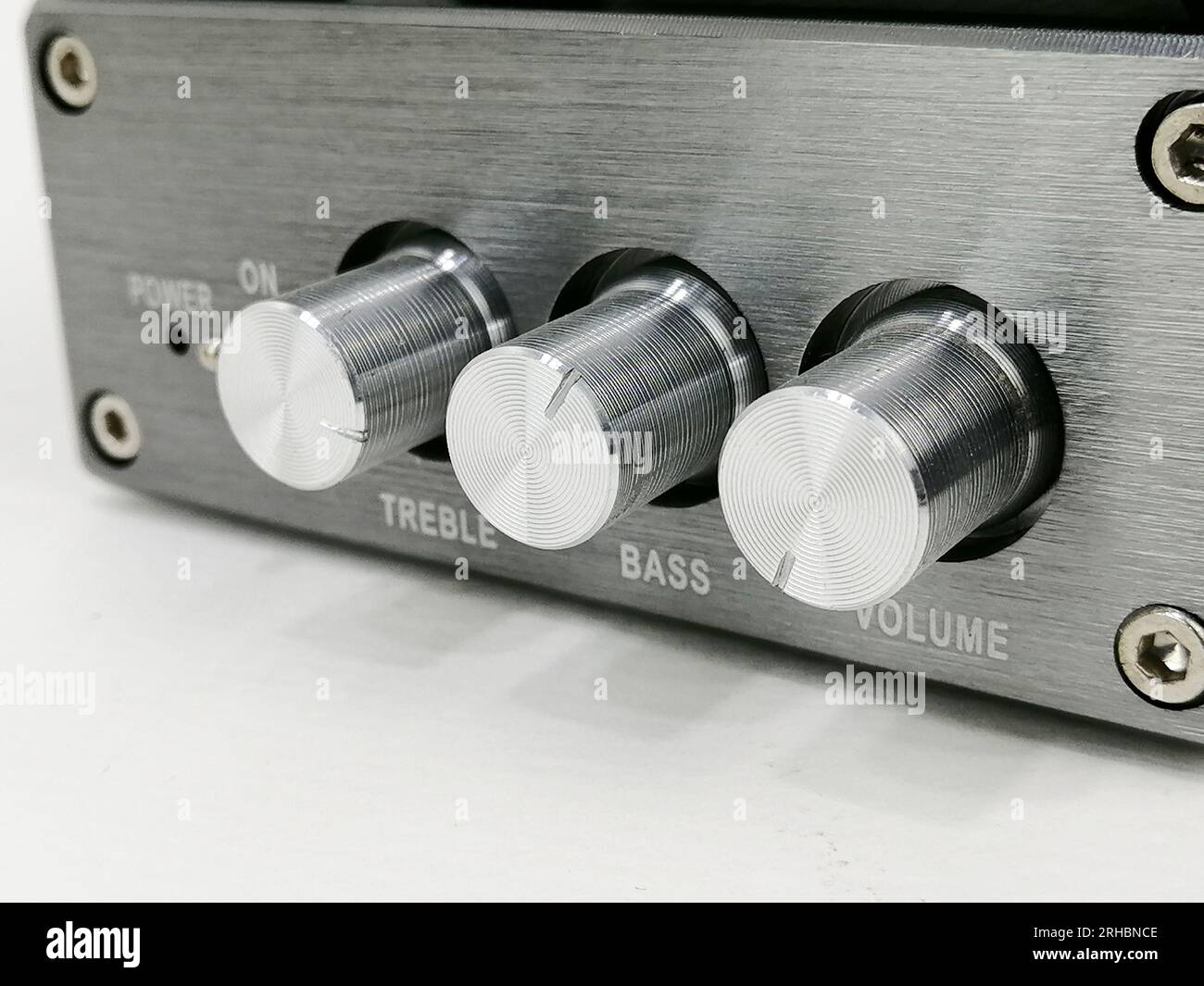 front volume control knob volume control knob Stock Photo Alamy