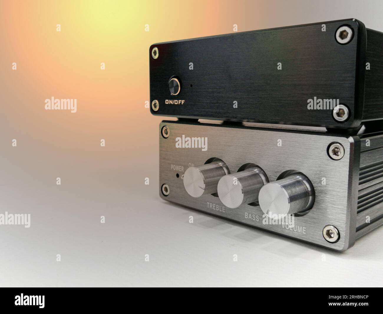 front volume control knob volume control knob Stock Photo Alamy