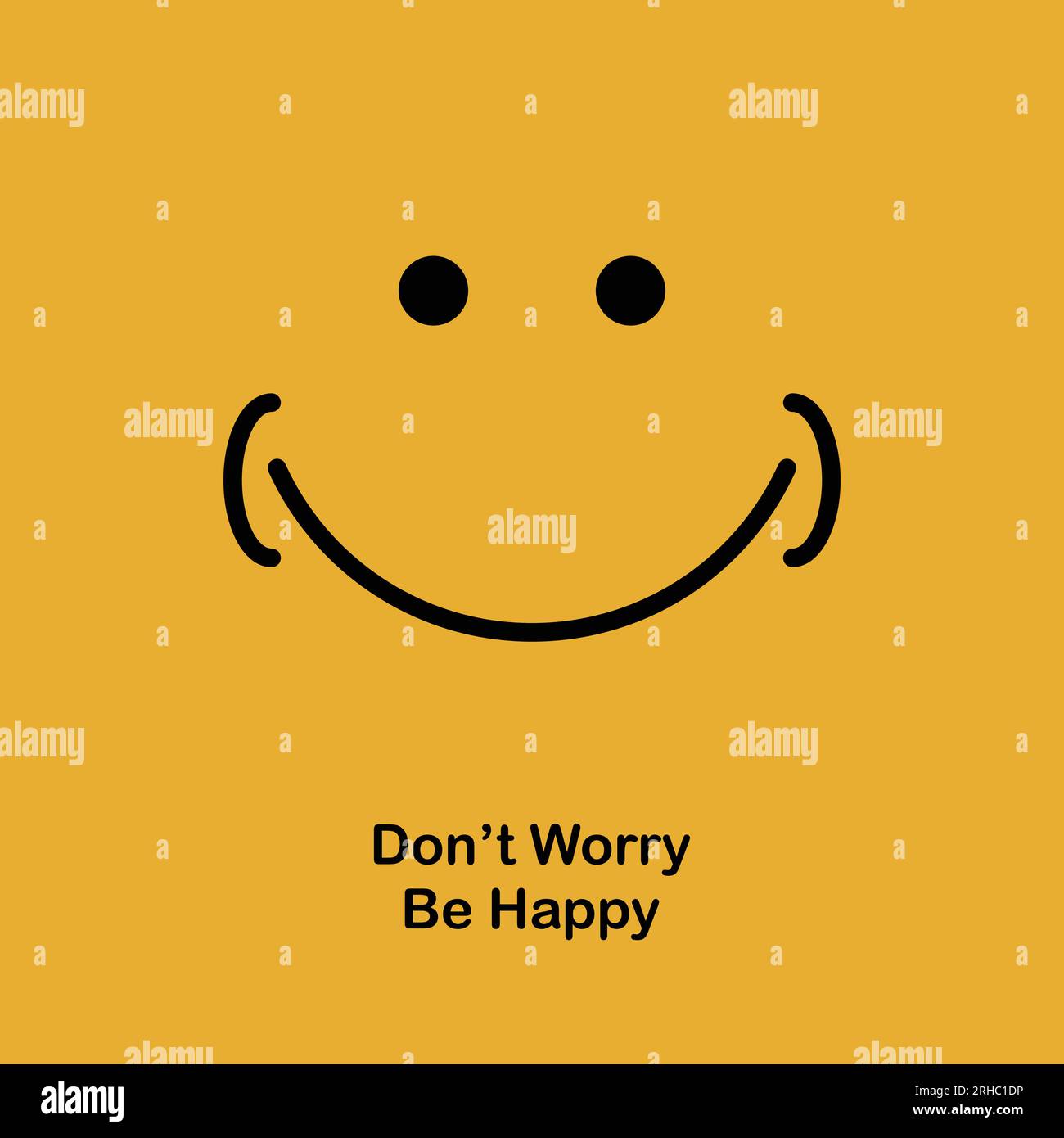 Motivational quotes poster banner design with happy and smile vector ...