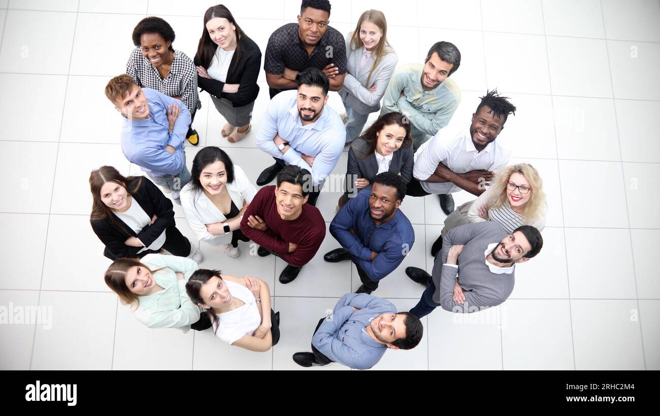 Large group young teenage hi-res stock photography and images - Alamy