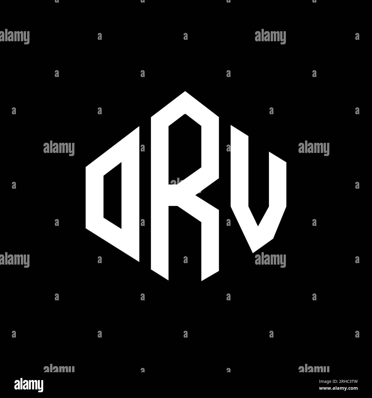 Orv business logo hires stock photography and images Alamy
