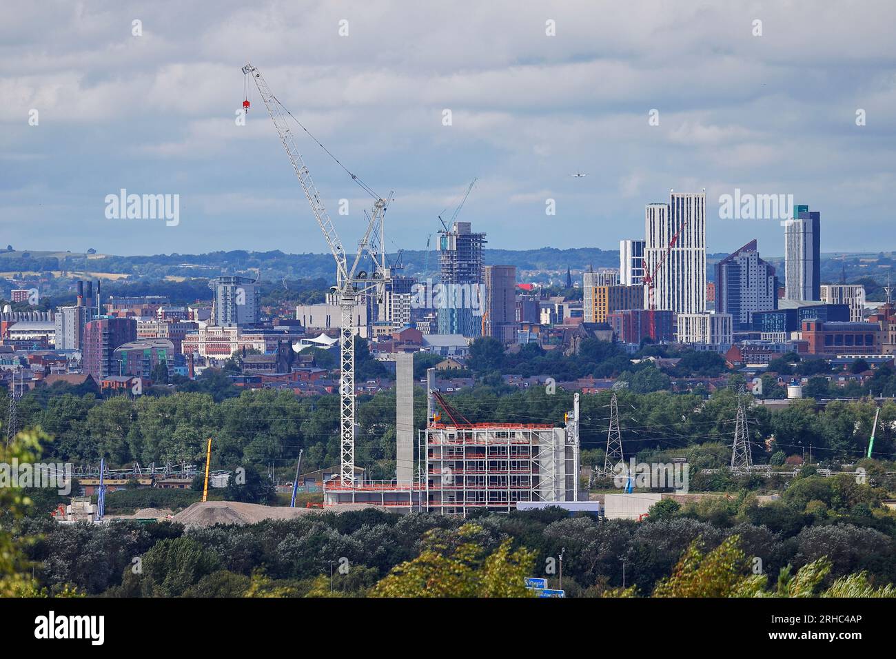 The new Enfinium waste to energy power plant currently under