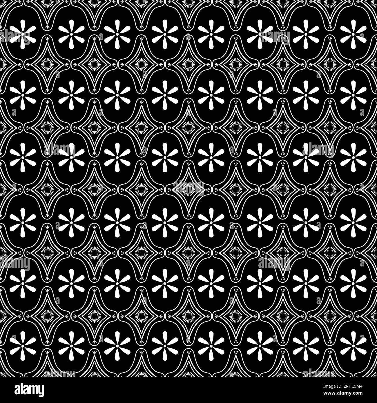ancient maya tribal ethnic seamless pattern with black and white color ...