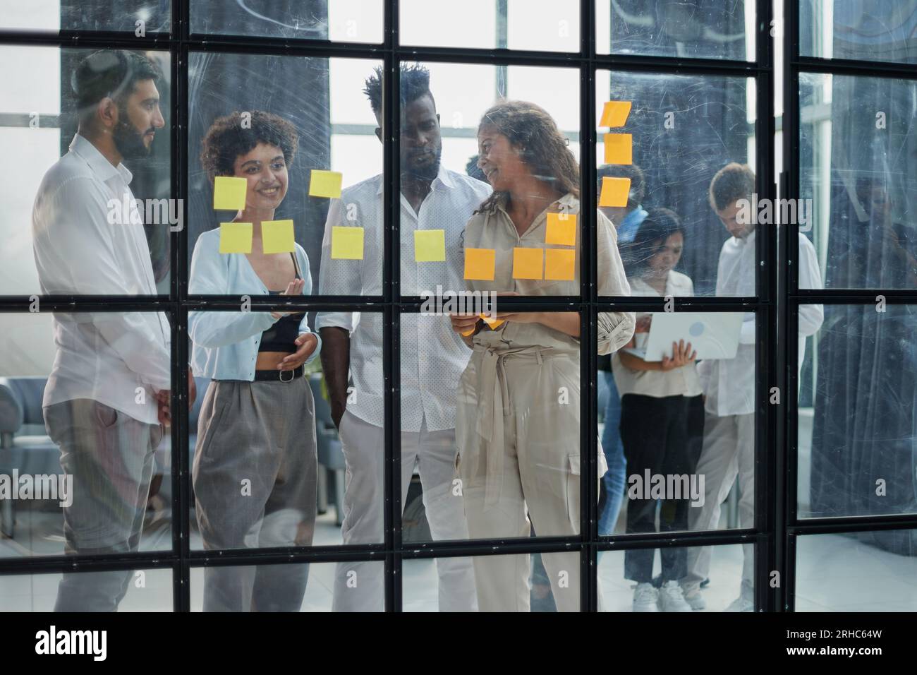 Startup and implementation of a small business project. Stock Photo