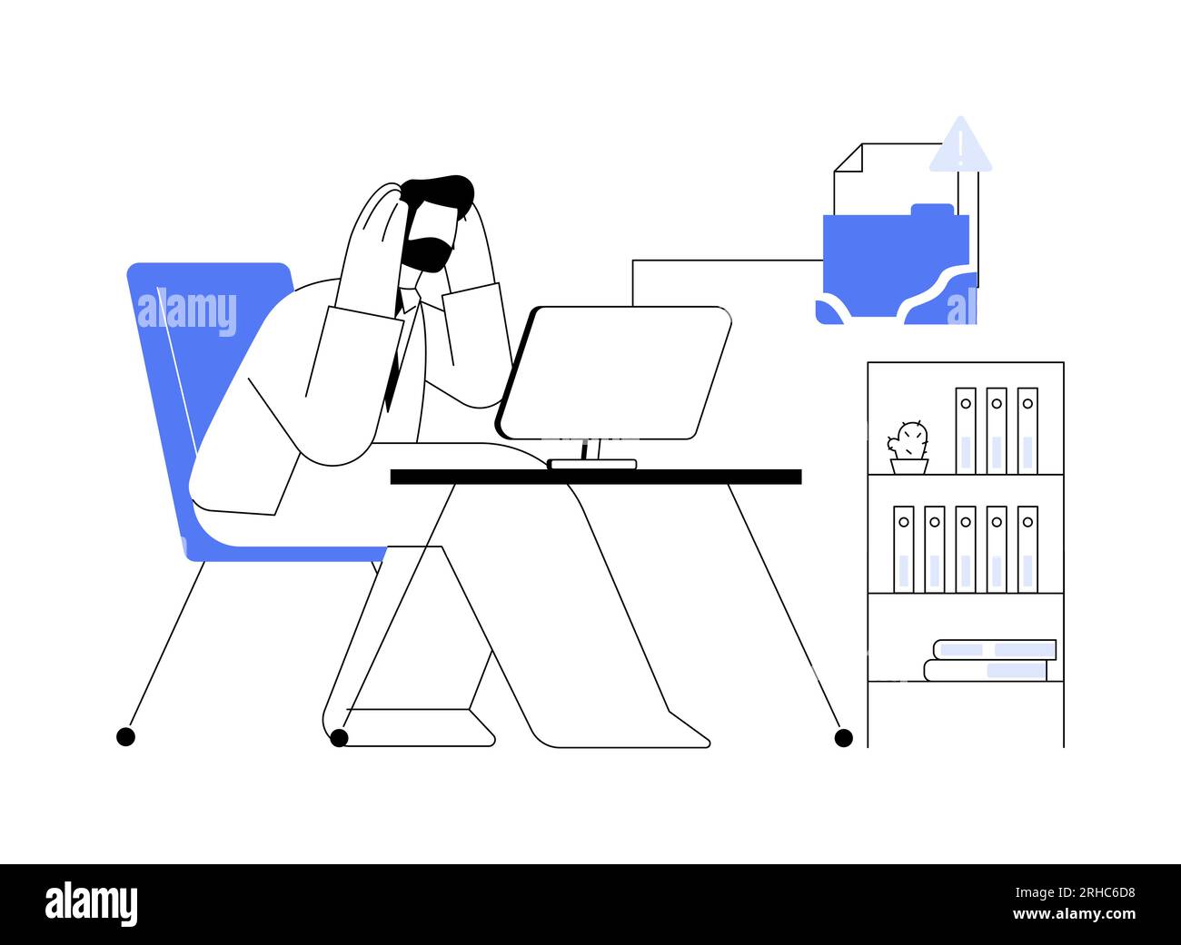 Software problems abstract concept vector illustration Stock Vector ...