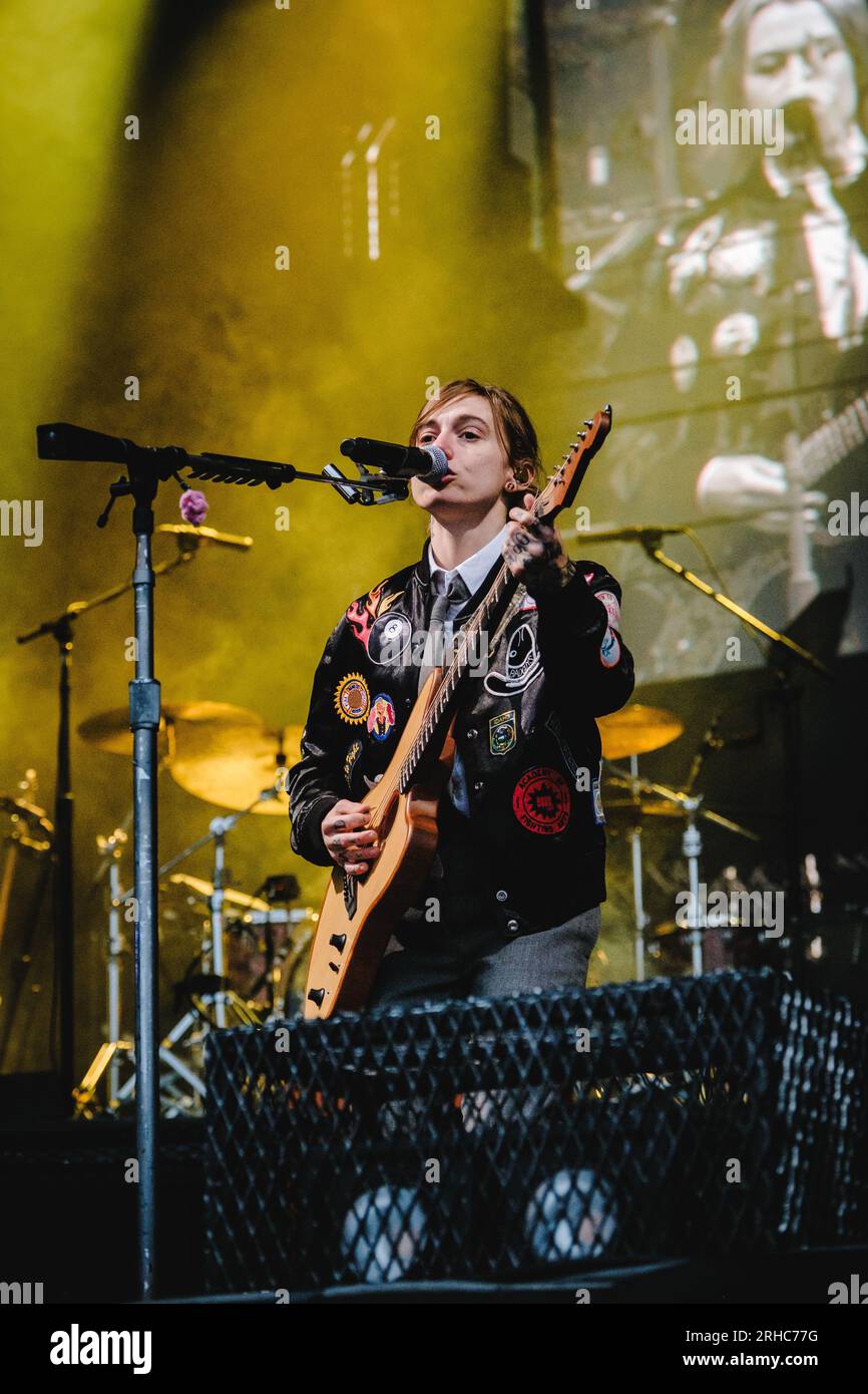 Gothenburg, Sweden. 12th, August 2023. The American indie rock band