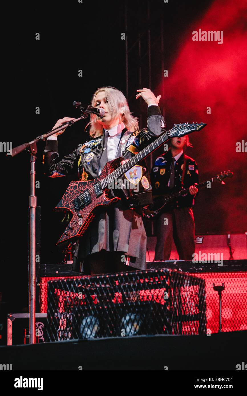 Gothenburg, Sweden. 12th, August 2023. The American indie rock band