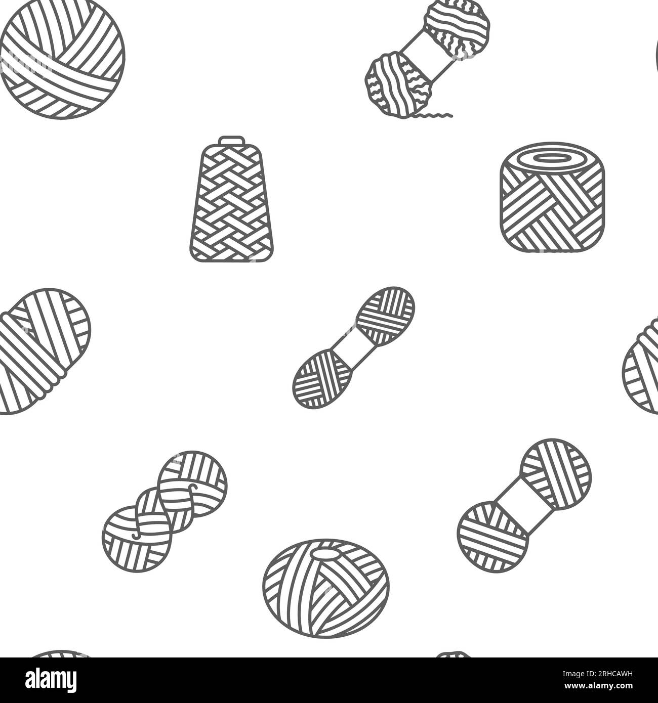 Knitted seamless pattern of white color. Knitting, crochet, hand made