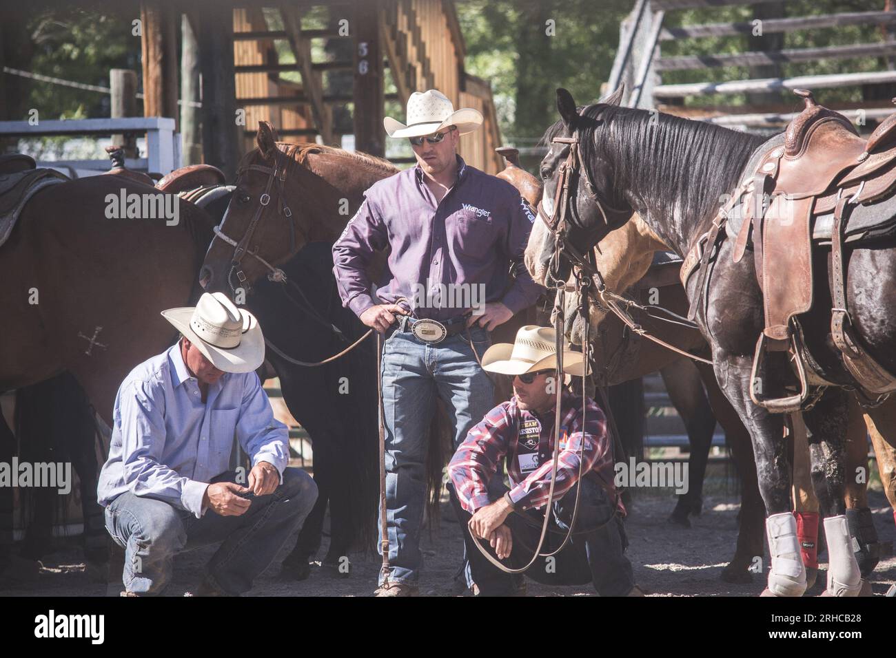 Augusta American Legion PRCA Rodeo Slack in Augusta, MT Summer 2019