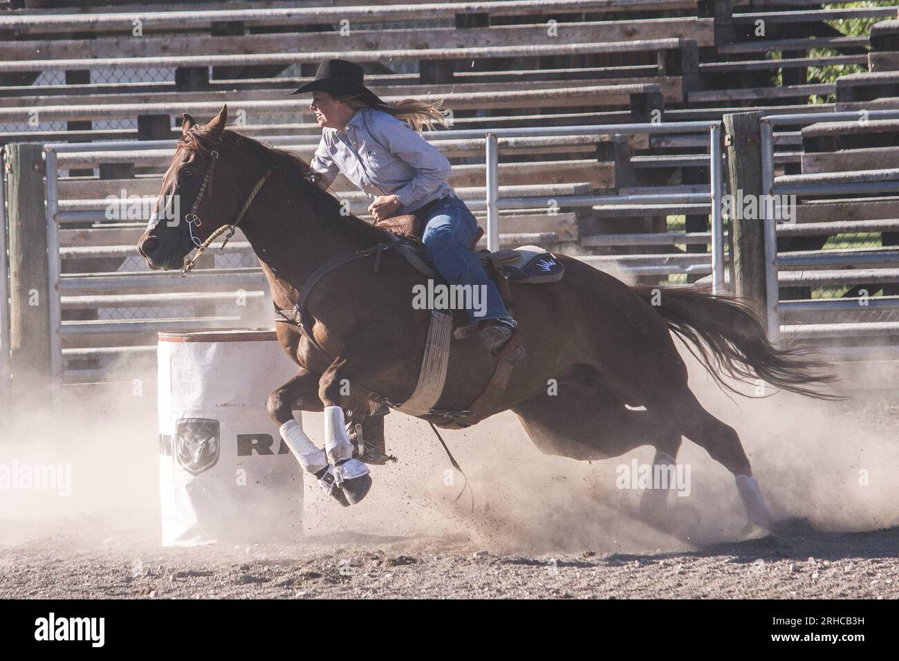 Augusta American Legion PRCA Rodeo Slack in Augusta, MT Summer 2019