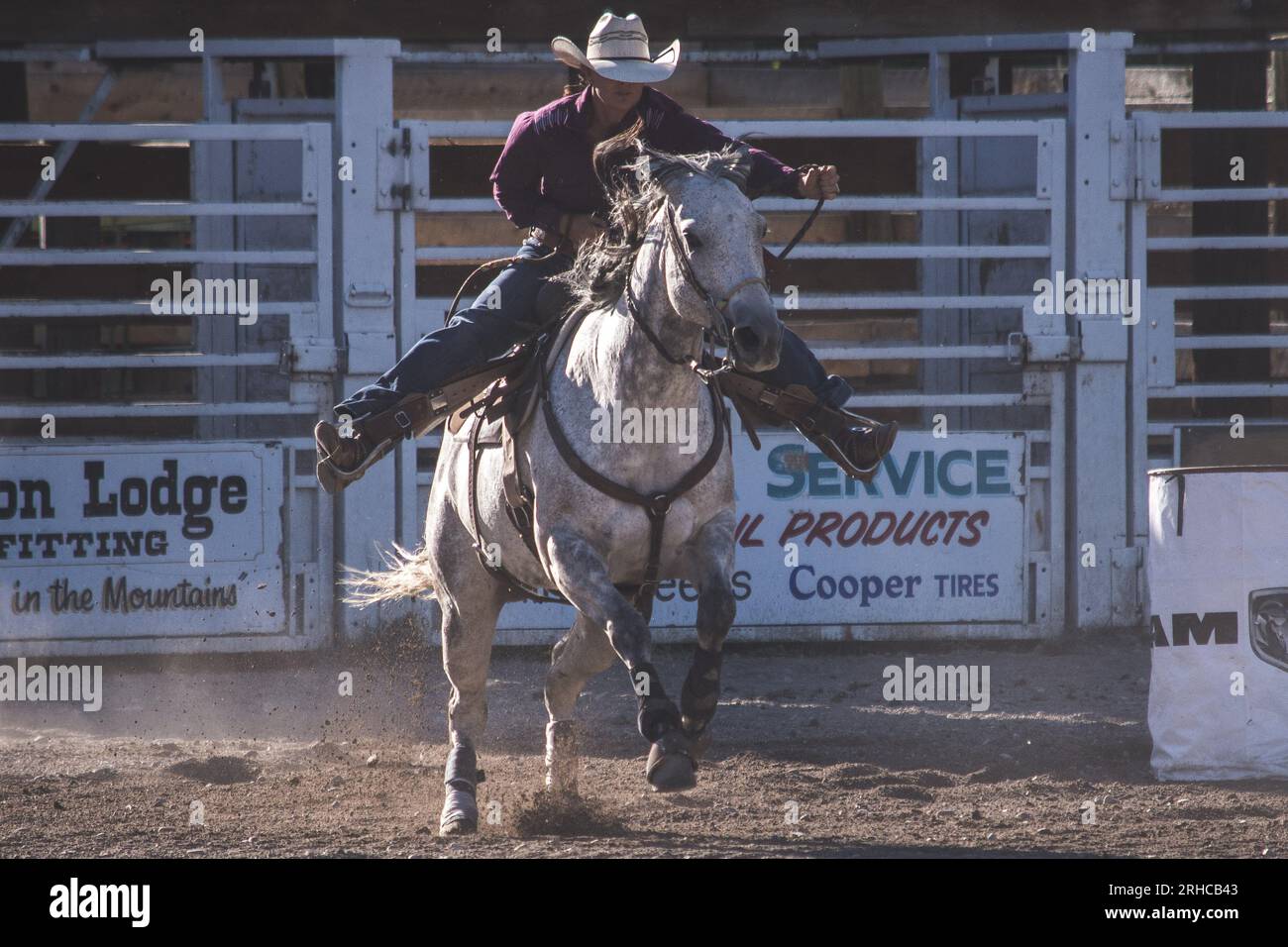 Augusta American Legion PRCA Rodeo Slack in Augusta, MT Summer 2019