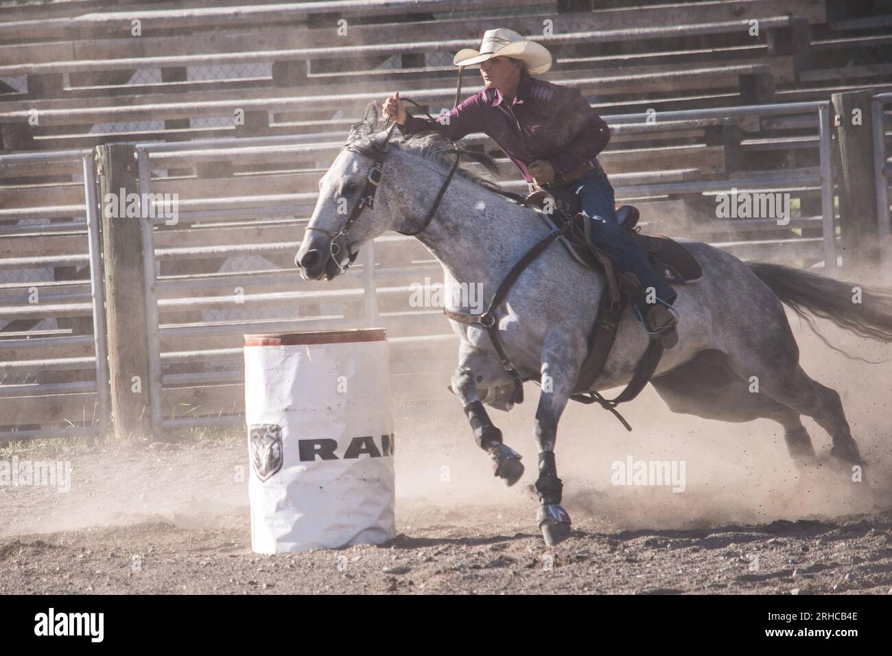 Augusta American Legion PRCA Rodeo Slack in Augusta, MT Summer 2019