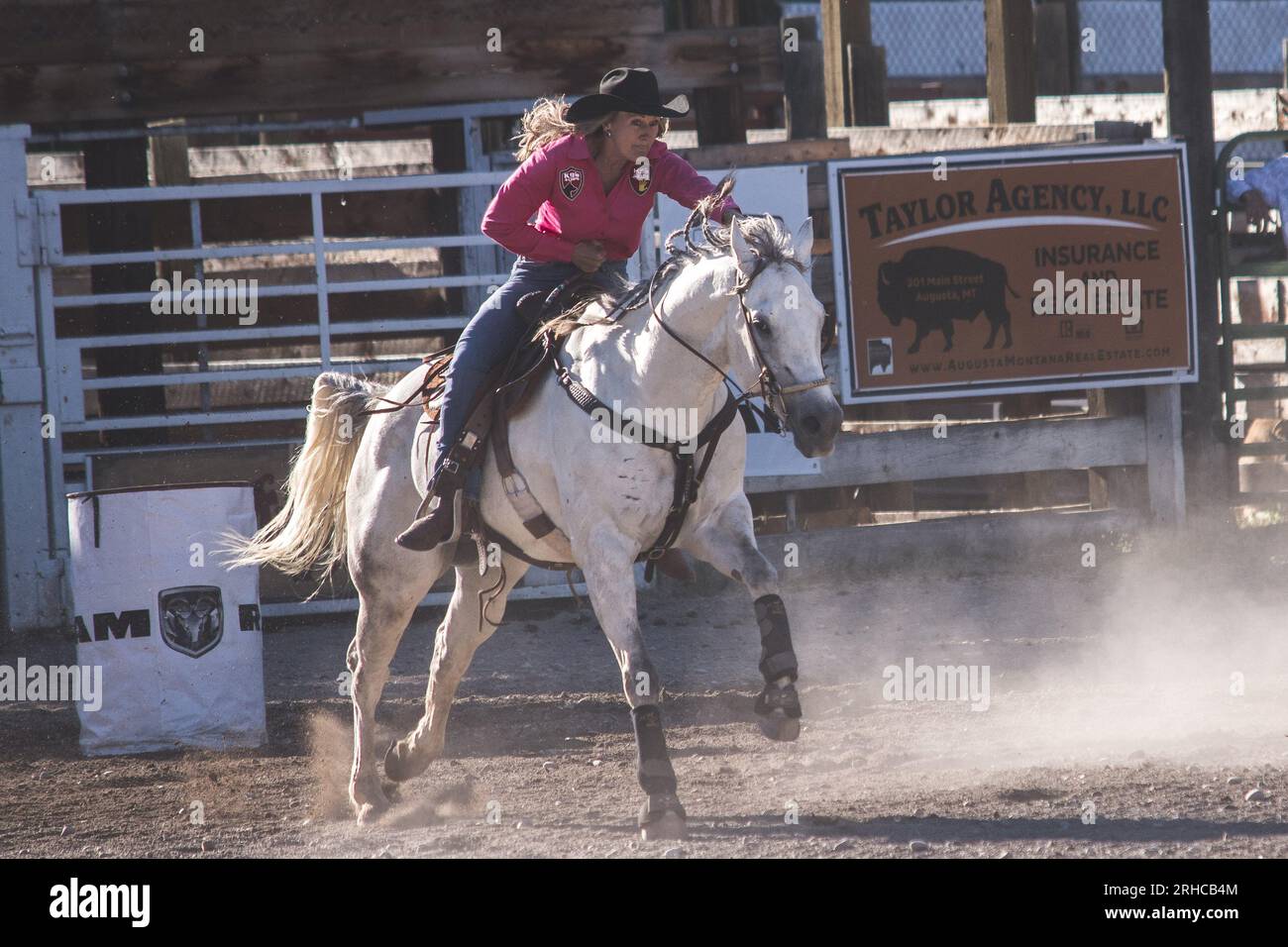 Augusta American Legion PRCA Rodeo Slack in Augusta, MT Summer 2019