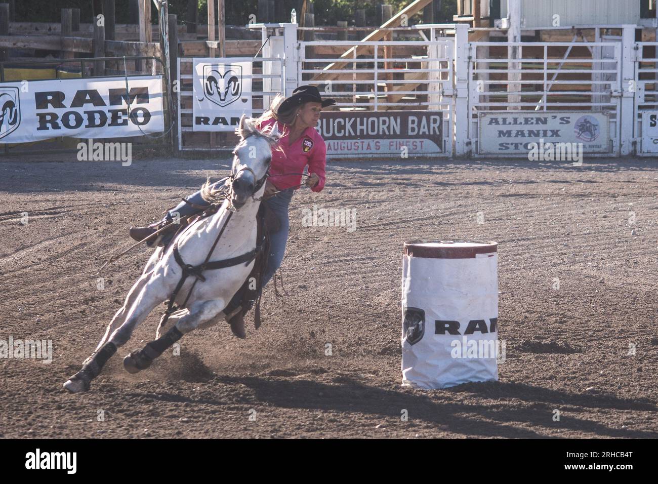 Augusta American Legion PRCA Rodeo Slack in Augusta, MT Summer 2019